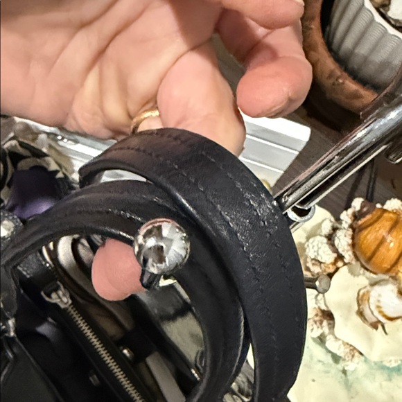 Coach Monochrome Patterned Shoulder Bag - Picture 9 of 17